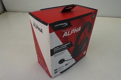 HyperX Cloud Alpha gaming headset red/black 3.5mm wired over-ear for PC ...