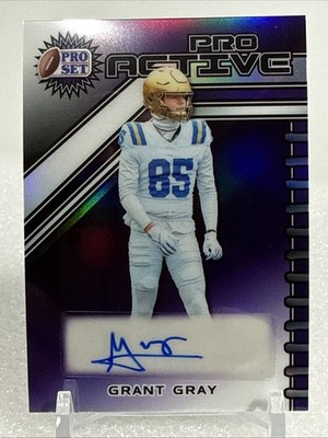 2025 Leaf Pro Set Metal - Pro Active AUTO - Grant Gray 13/15 UCLA Bruins
