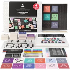 Vision Board Kit, Experience Box Creative Art Craft Set for Goal Setting,...