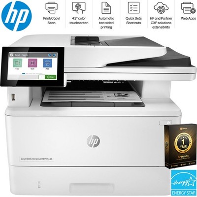 Hewlett Packard M430f Monochrome All-in-One Laser Printer with 1 Year Warranty