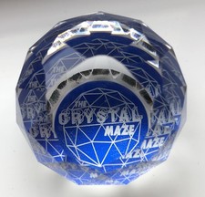 The Crystal Maze Original  Swarovski Crystal Faceted Ball 50mm  Richard O’ Brien