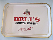 VINTAGE ADVERTISING SERVING TRAY BELL'S SCOTCH WHISKEY 42cm x 30cm.