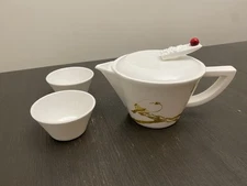 Liuli Living 3pc Plump Little Bird Tea Set