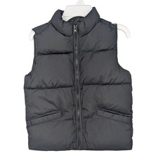 Old Navy Kids Full Zip Puffer Vest Gorpcore Minimalist Outdoor School Small 6/7