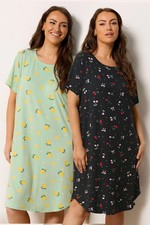 Yours Curve Women's Plus Size Nightdresses