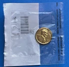 1950 US LINCOLN WHEAT PENNY GOLD PLATED COPPER UNC 1 CENT DISCONTINUED