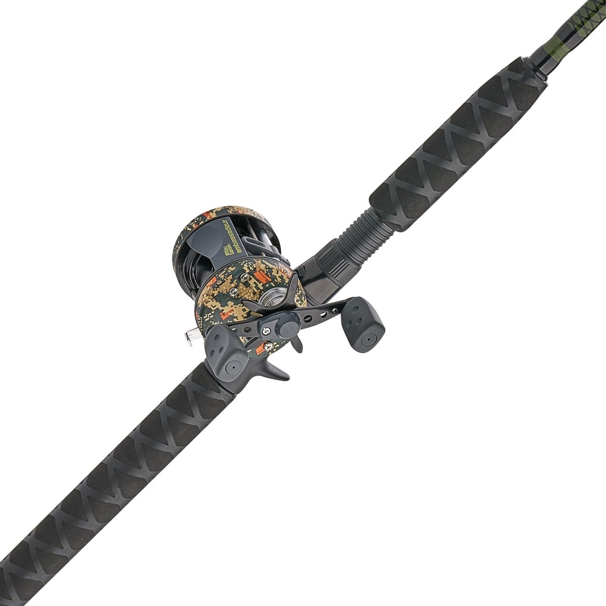 abu garcia fishing rod and reel baitcast Max X Spincast Combo MagTrax braking system Abu Garcia Catfish Commando Baitcast