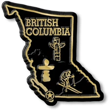 British Columbia Province Magnet by Classic Magnets
