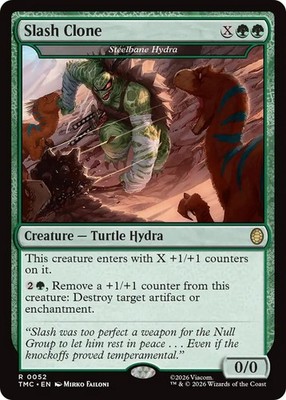 Slash Clone - Steelbane Hydra [Teenage Mutant Ninja Turtles Commander] Near Mint