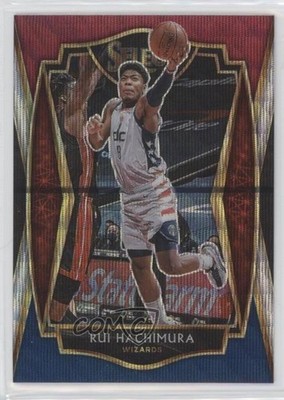 2020-21 Panini Select Premier Level Tri-Color Prizm Rui Hachimura #130 0c6