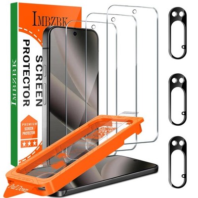 IMBZBK [Auto-Dust Removal] 3 Pack Pixel 10 Pro 6.3 inch, 10 Pro-Transparent 