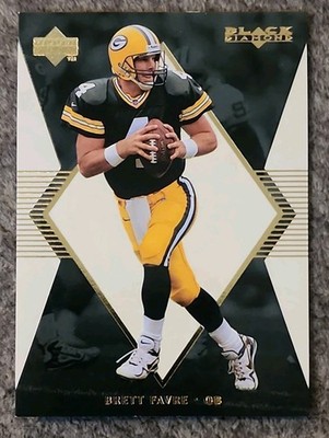 Brett Favre /2250 - 1998 Upper Deck Black Diamond Rookie Edition - White Onyx
