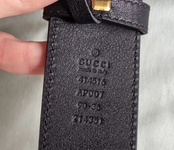 Authentic Gucci GG Marmont Belt Size 90/36 - Image 3 of 3