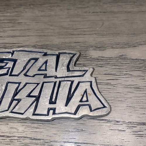 Hebilla de cinturón Mulisha Y2k de metal necesita reparación calaveras en la parte posterior ¡Leer descripción!! - Imagen 4 de 20
