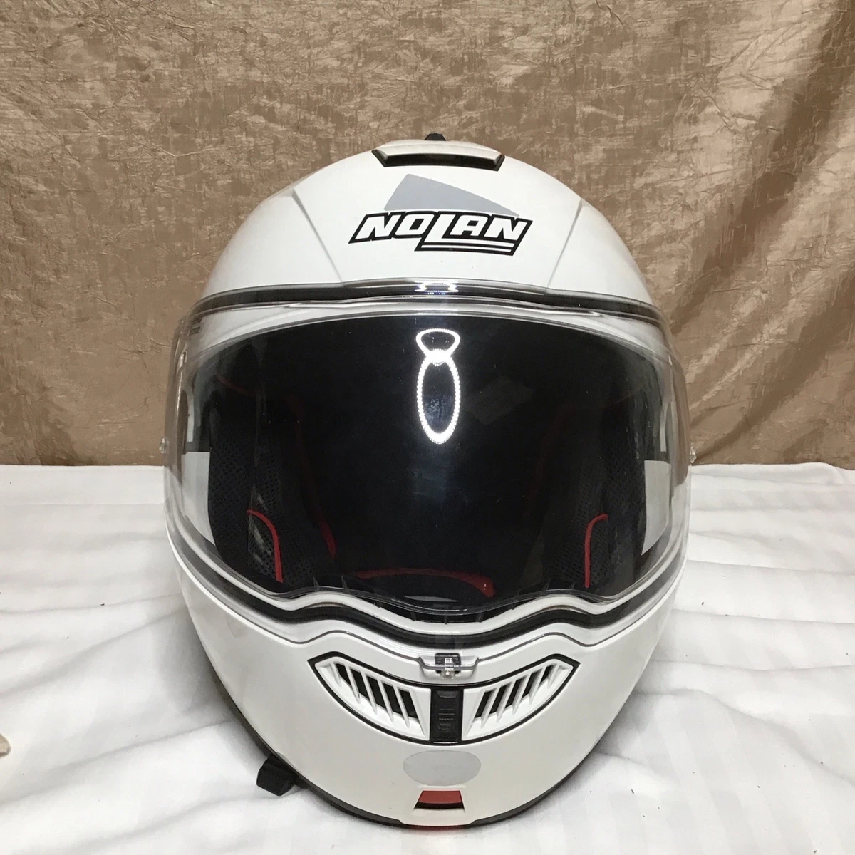 Nolan White Motorcycle & Powersports Helmets for sale | eBay