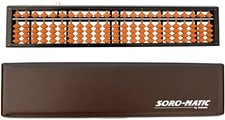 USM-65 Official Unshudo Abacus "Solomatic" with 23-digit case / birch ball