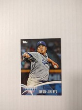 2014 TOPPS BASEBALL THE FUTURE IS NOW HYUN-JIN RYU #FN-15 (PWE)(02)