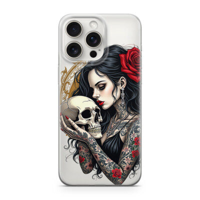 Sunny-Case Handyhülle für iphone 7 PLUS / 8PLUS Kiss the skull Nr.815 DARK Hor