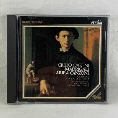 ACCADEMIA CLAUDIO MONTEVERDI - CACCINI Madrigali Arie & Canzoni - Venetia CD