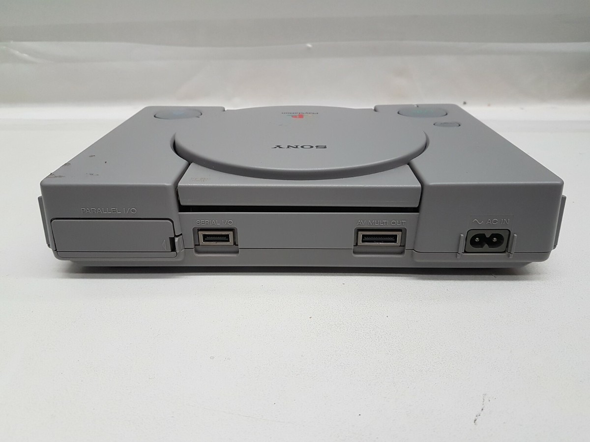 SONY SCPH-7502 PLAYSTATION ONE PS1 CONSOLE ONLY GREY PAL AUS RETRO