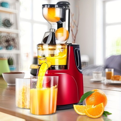 Slow Masticating Juicer Cold Press Juice Extractor Nama Juicer Orange