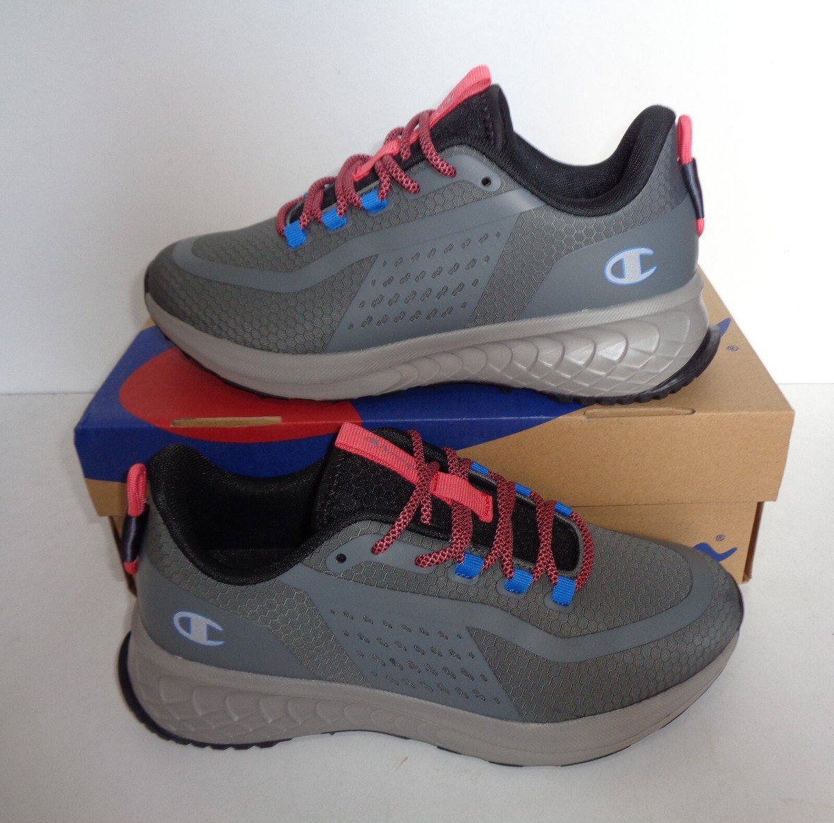Champion Ladies Trainers Casual Womens Grey Shoes New RRP £55 UK Size