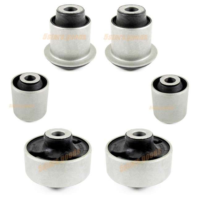 6Pcs Front Lower Suspension Control Arm Bushings For Honda Accord Acura TSX TL eBay
