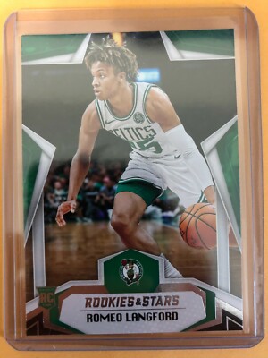 2019-20 CHRONICLES ROOKIES & STARS #676 ROMEO LANGFORD RC BOSTON ...