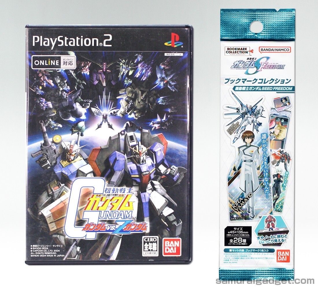ps2 ガンダム Mobile Suit Gundam: Gundam vs. Zeta Gundam (with Bookmark) PS2