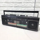 Sony CFS-W30 Dual Cassette Corder AM-FM Radio Boombox Parts Repair Stereo Dub