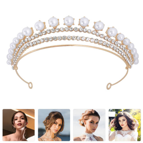 Wedding Rhinestone Headbands 、 Wedding Bridal Hair Jewelry Crystal Headband - Picture 1 of 12