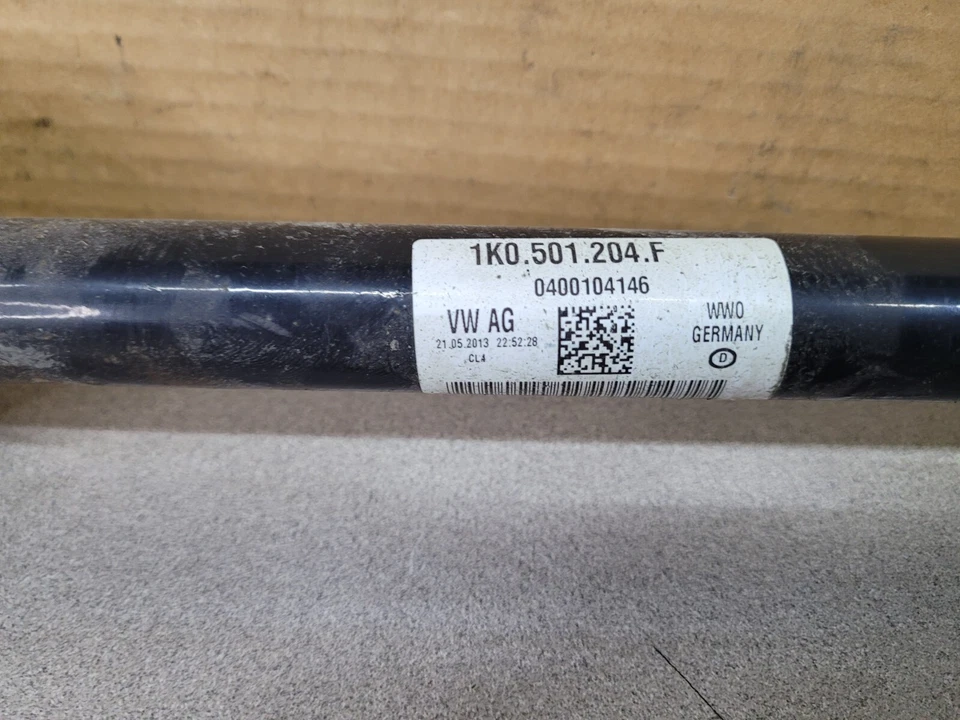 Оригинальный задний правый вал багажника CV для Volkswagen VW CC 2009-2017 годов выпуска - Изображение 3 из 4