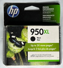 New Sealed HP Office Jet 950 XL black ink cartridge EXP. Mar 2019
