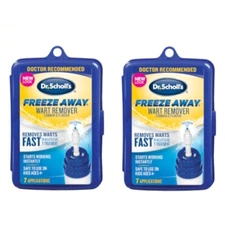 Dr. Scholls Freeze Away Wart Remover 7 Applications Pack Of 2