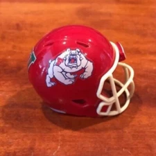 Fresno State Bulldogs custom pocket pro helmet Mountain West