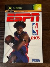ESPN 2K5 NBA Basketball 2005 XBOX Instruction Manual Only