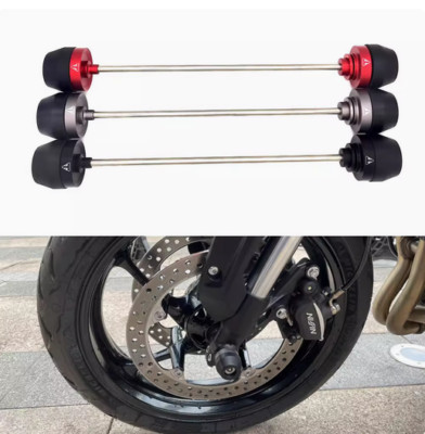 For Trident 660 Front&Rear Axle Fork Wheel Protector Crash Slider