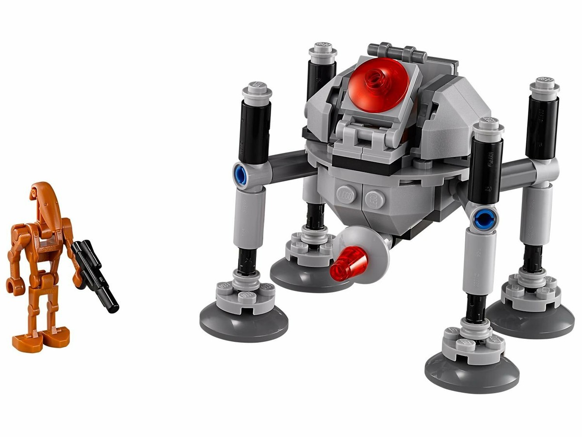 LEGO 75077 Star Wars Attack of the Clones Homing Spider Droid