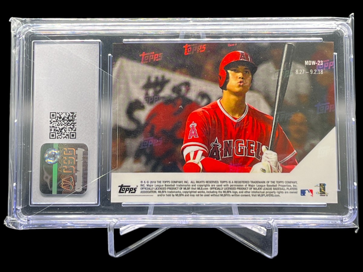 2018 Topps Now Shohei Ohtani Moment of the Week Rookie RC #MOW-23