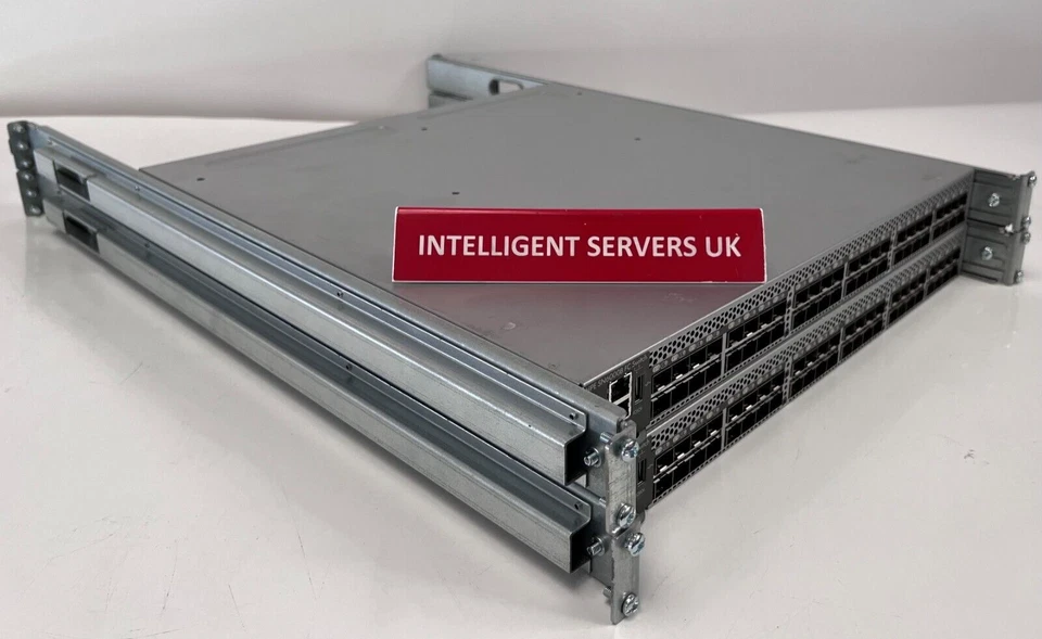 2x HPE SN6000B 16Gb 48-port/48-port Active Fibre Channel Switch - QR480B - Image 2 of 4