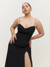 Reformation Juliette Dress [Black] [Size 6] [Medium]