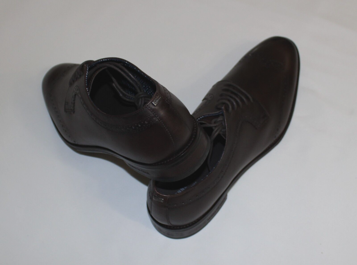 KENNETH COLE TRISTIAN LACE UP LASER OXFORD DRESS SHOES US  display picture 1