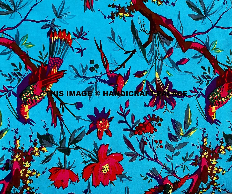 Printed Decorative Sewing Cotton Fabric Crafting Supplies Material By The Yard - Image 2 of 3