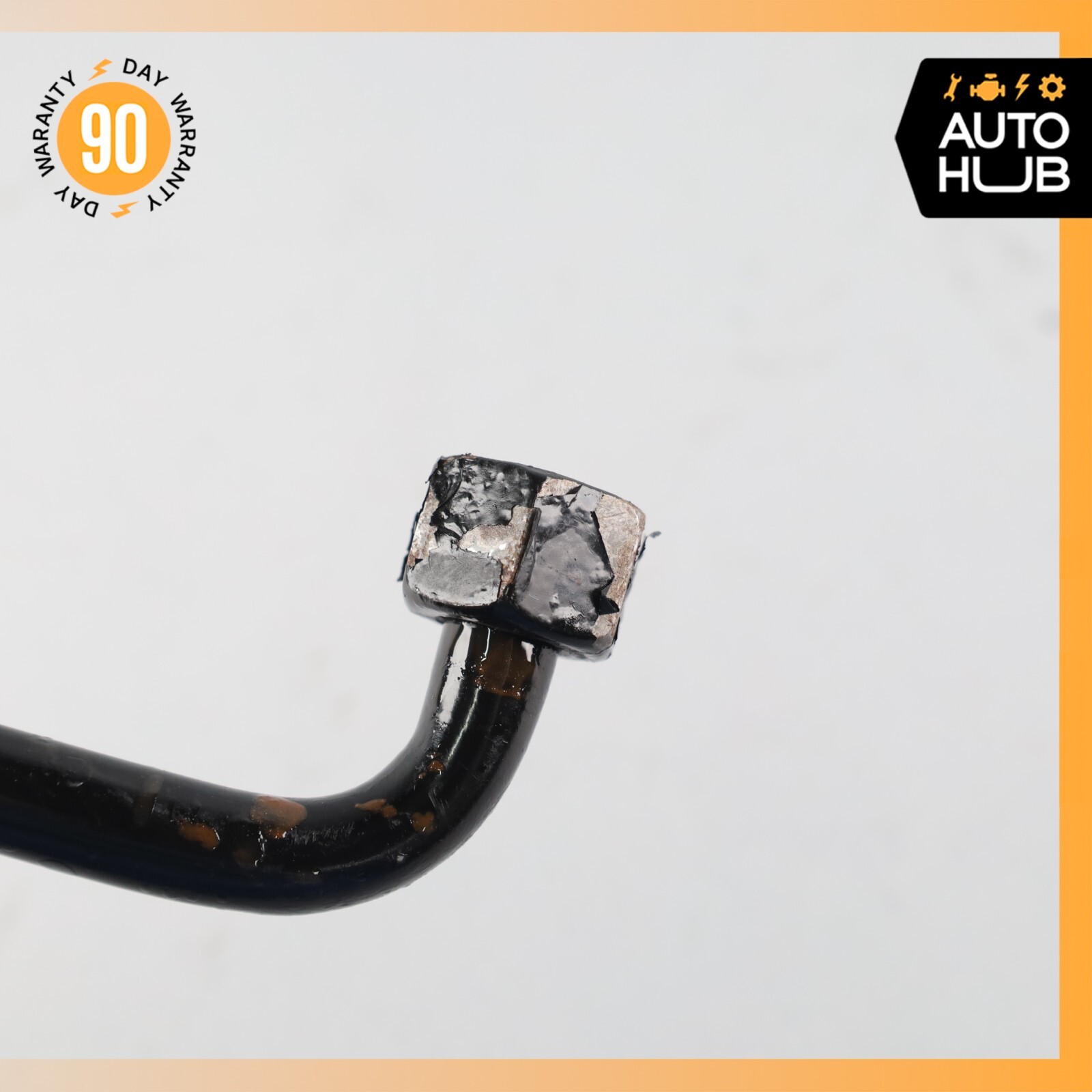 03-13 Bentley Continental GT GTC 6.0L W12 Left Transmission Oil Cooling Line OEM