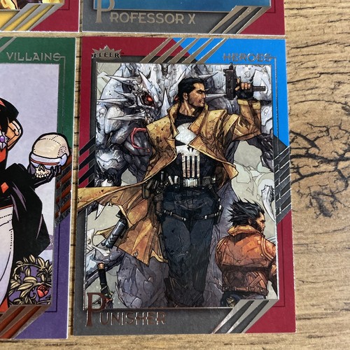 2015 Marvel Fleer Retro Trading Card #37Nova #38Professor X #39MS #40 Punisher - 第 5/10 張圖片