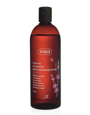 ZIAJA SHAMPOO FOR OILY HAIR LAVENDER