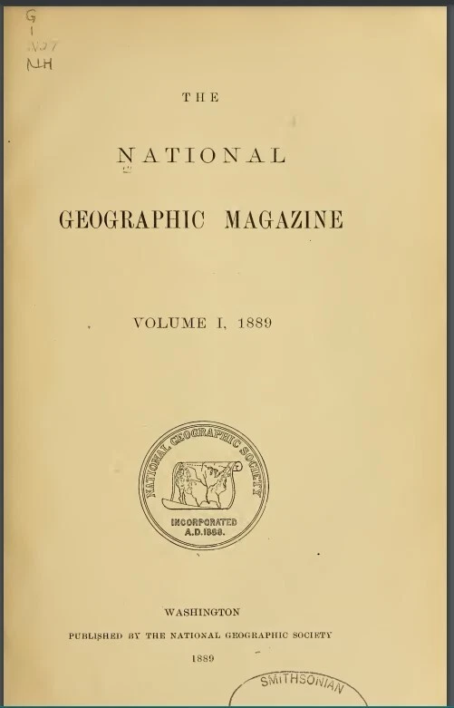NATIONAL GEOGRAPHIC MAGAZINE 1890S 83 Unique Issue Collection On USB Flash Drive - Image 4 of 4