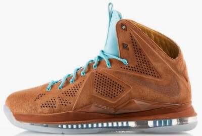 Nike LeBron 10 EXT QS Hazelnut 2013 Size 10 Size 10 - Nike LeBron 10 EXT QS brown suede 2013  main image 2