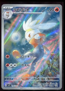 Raboot Pokemon Card