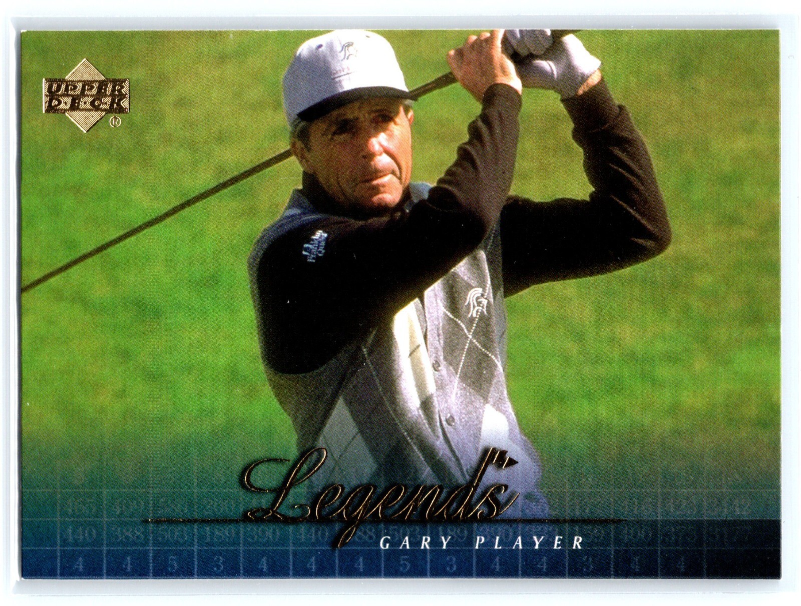 2001 Upper Deck Golf Card #54 Gary Player Legends PGA Tour